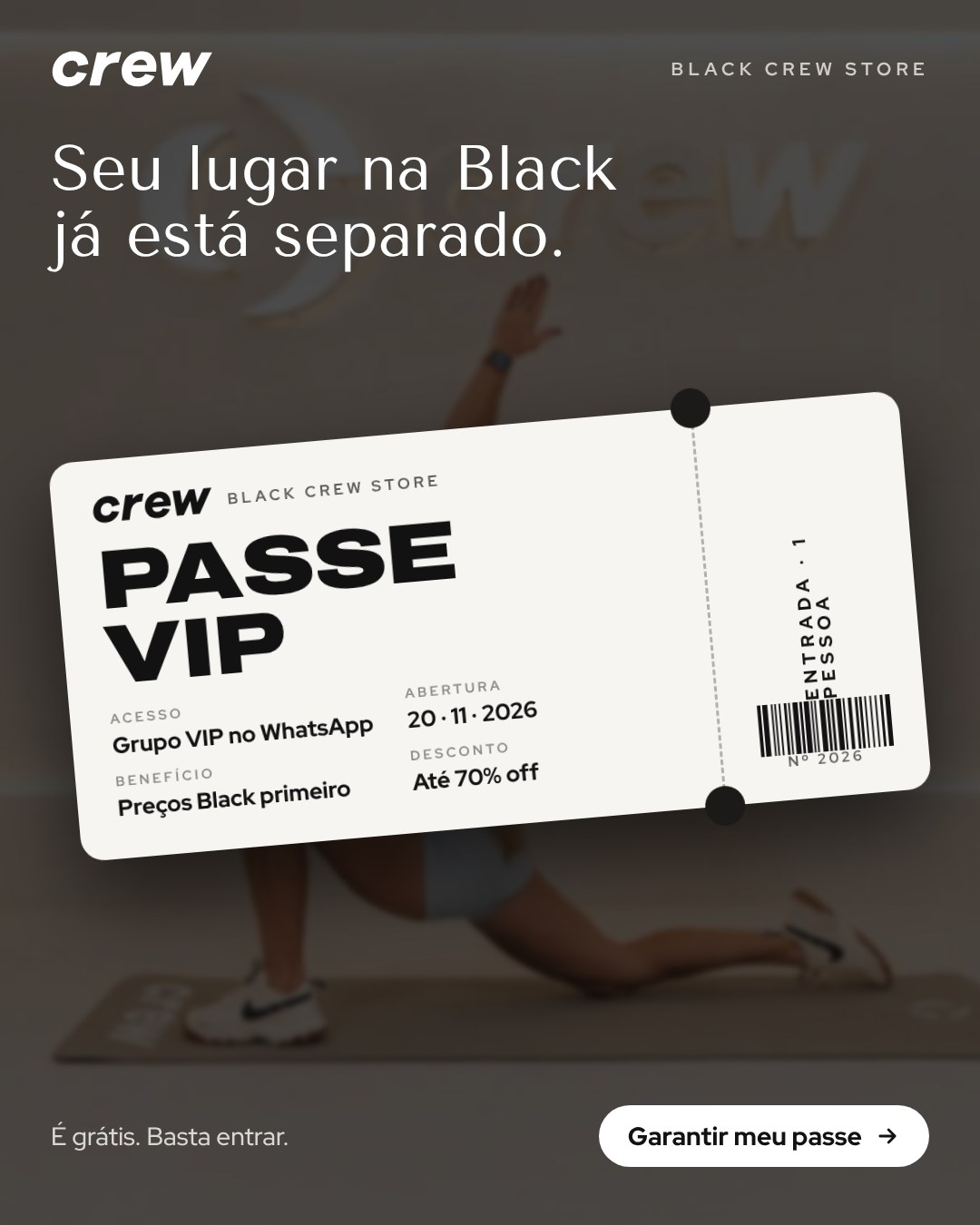 Criativo 11: Passe VIP